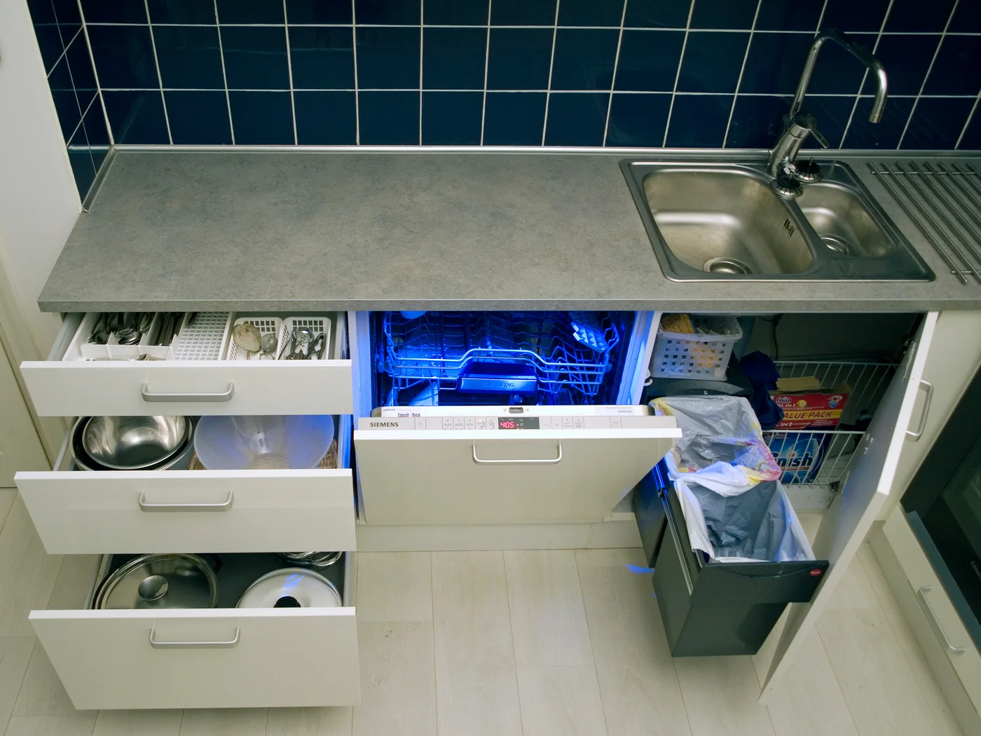 Dishwasher Leak Water Damage in a Fort Collins home